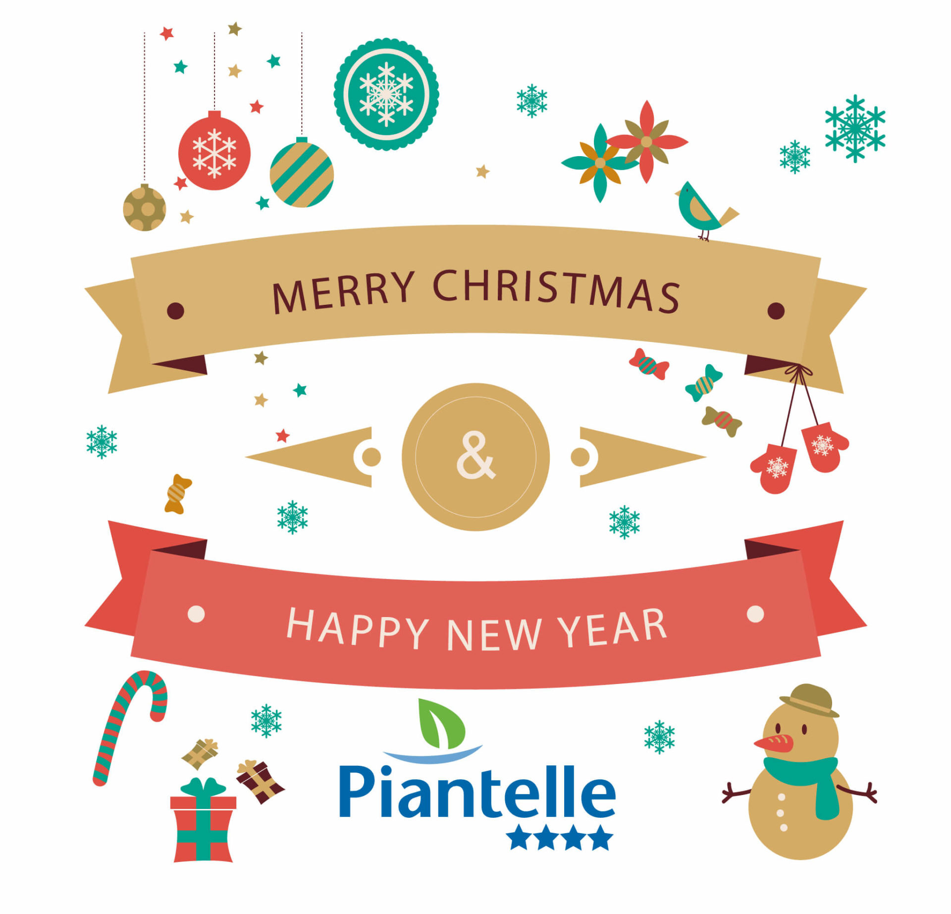 Frohe Weihnachten von Piantelle